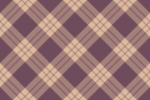 Smooth texture seamless , handmade plaid check background. Deco tartan pattern textile fabric in light and pink colors. vector