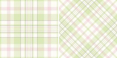 Textile texture tartan of fabric seamless with a check plaid pattern background. Set in spring colors in thanksgiving fashion for a cozy celebration. vector