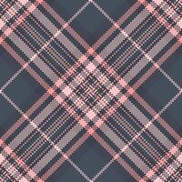 Diamond fabric texture tartan, latin textile check. Expressive pattern background seamless plaid in pastel and dark colors. vector