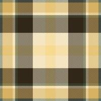 Plaid check pattern. Seamless fabric texture. Tartan textile print. vector