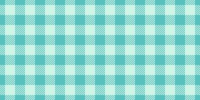 Tracery background texture tartan, realistic check seamless. Pride pattern plaid fabric textile in teal and light colors. vector