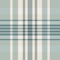 Professional textile texture seamless, wide check background fabric. Cloth tartan plaid pattern in pastel and light colors. vector