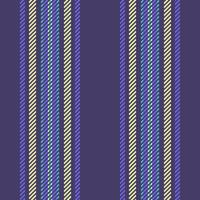 Royalty fabric lines pattern, garment vertical stripe. Printing textile seamless texture background in indigo and lime colors. vector