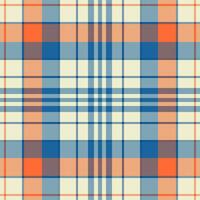 Glen background check tartan, spring pattern plaid seamless. Printing fabric texture textile in light and cyan colors. vector