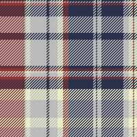 Serene fabric textile check, retro seamless tartan texture. Proud background pattern plaid in silver and dark colors. vector