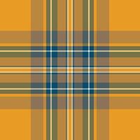 Full fabric background , artwork seamless textile pattern. Bandanna tartan plaid check texture in amber and pastel colors. vector