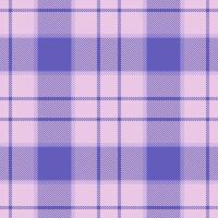 Elegant purple and pink plaid pattern. Perfect for textile design, fashion, wrapping paper, or website backgrounds. Subtle texture adds visual interest. Versatile and stylish. vector