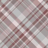 Revival pattern plaid tartan, stripped check texture background. Effect textile seamless fabric in silver and pastel colors. vector