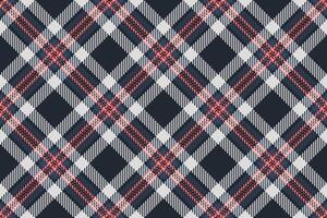 Size background plaid, menswear check fabric tartan. Outline textile texture pattern seamless in dark and gainsboro colors. vector