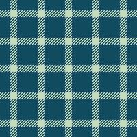 Bandanna plaid textile, event background pattern texture. Baby check fabric tartan seamless in cyan and light colors. vector