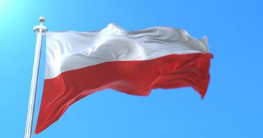 Flag of the italian city of Lucca in the region of Tuscany, Italy. Loop video