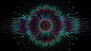 captivating kaleidoscope of colorful abstract vectors. Perfect for enhancing creativity in visual effects, motion graphics, and artistic presentations. video