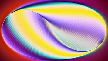 Bright Explosion Vivid Particles. Modern VFX Design Abstraction Form. Animated Future Colourful Gradients technology background video