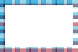 Rectangle borders and Frames . Border pattern geometric vintage frame design. Scottish tartan plaid fabric texture. Template for gift card, collage, scrapbook or photo album and portrait. vector