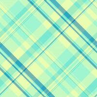 Kingdom seamless background fabric, stroke texture pattern tartan. Swatch check plaid textile in lime and mint colors. vector