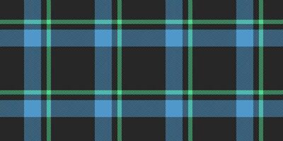 Thanksgiving tartan background pattern, goose foot check fabric. Oktoberfest plaid textile seamless texture in grey and cyan colors. vector