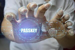 using Passkey instead of a code set for maximum security Biometric Lock photo
