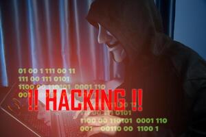 Hackers are trying to hack the system for cyber theft. photo