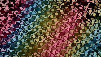 animated colorful liquid wavy flow soft motion. ripple fluid. shiny wave. video