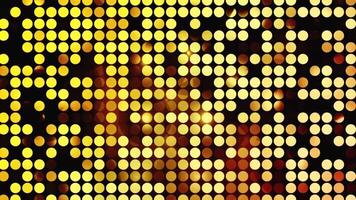 gold lights color motion. circle slow motion graphic. blur and bokeh. luxury loop. video