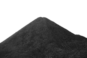 Stack of black sand png