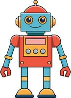 Best Robot Illustration Design vector