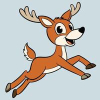 unique design of deer vector