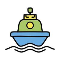 Buoy lifesaver isolated icon illustration design, designed for web and nautical app vector