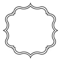 Handcrafted vintage frame for DIY projects vector