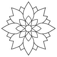 Colorful mandala patterns for craft projects vector