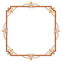 Retro-style vintage frame for unique creations vector