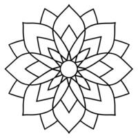 Mandala design for unique logo and branding ideas vector