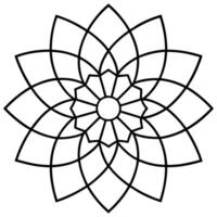 Mandala patterns for spiritual and artistic projects vector