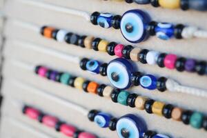 An Exquisite Display of Colorful, Handcrafted Beads and Unique Accessories photo