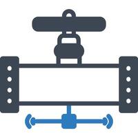 Pipe Valve illustration with isolated background vector