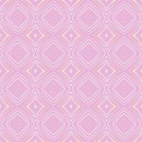 Drawing hand of pink argyle. Design for Bohemian Style. Seamless pattern Illustration. vector