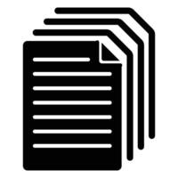 Paper icon design vector