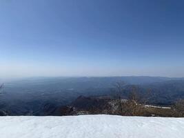 beautiful view of the mountains photo