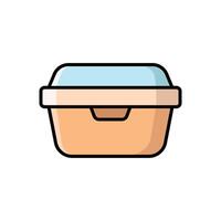 Vintage Lunchbox Icon Nostalgic and Timeless Style vector