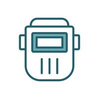Compact Welding Mask Icon Ideal for Digital Projects vector