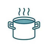 cooking pot icon design template simple and clean vector