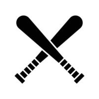 Baseball Bat Icon Dynamic and Immersive Look vector