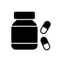 Herbal Supplements Icon Natural and Energizing Look vector
