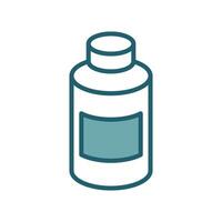 Nutritional Supplements Icon Ideal for Wellness Projects vector