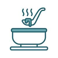 Spicy Soup Icon Bold and Flavorful Visuals vector