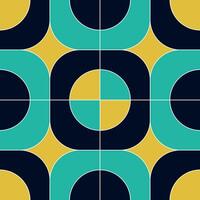 Simple and Cool Abstract Retro Geometric Shape Design. vector