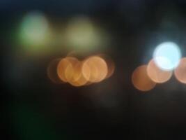 resumen bokeh luces en noche ajuste. foto