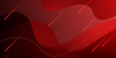 abstract dark red liquid color gradient wavy geometric fluid shape background. eps10 vector