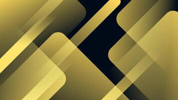 abstract dark yellow light liquid color with geometric shape background. vector