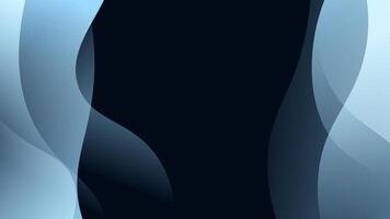 minimal abstract blue liquid gradient color with simple shape cool trendy design banner background. vector